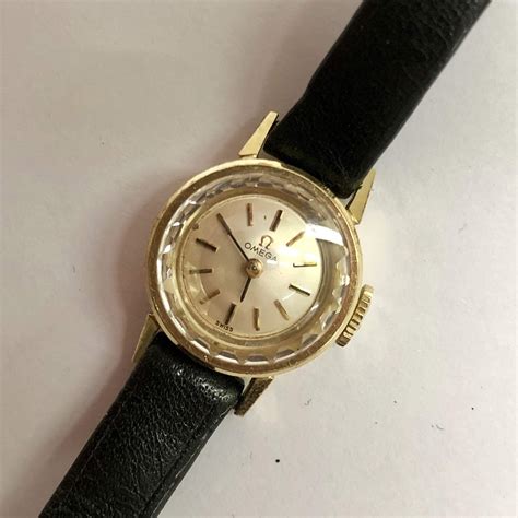 vintage ladies omega watches|14k omega vintage ladies watch.